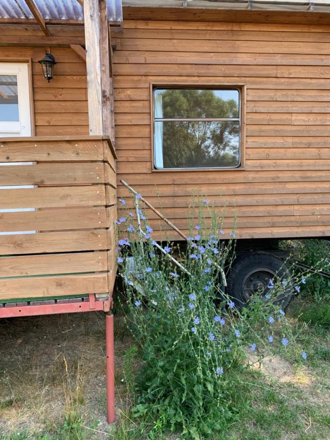 Bauwagen Mit Gemeinschaftsbad Rheinsberg Extérieur photo